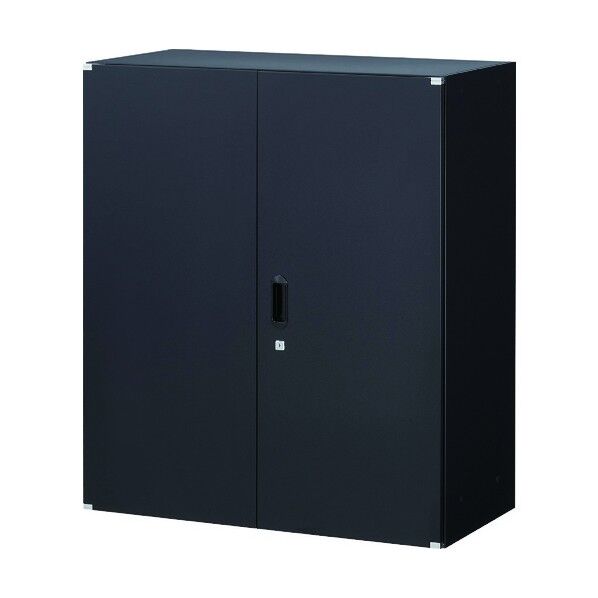 ユニット型壁面書庫 両開き H1050 BK色 41kg UHBK-11