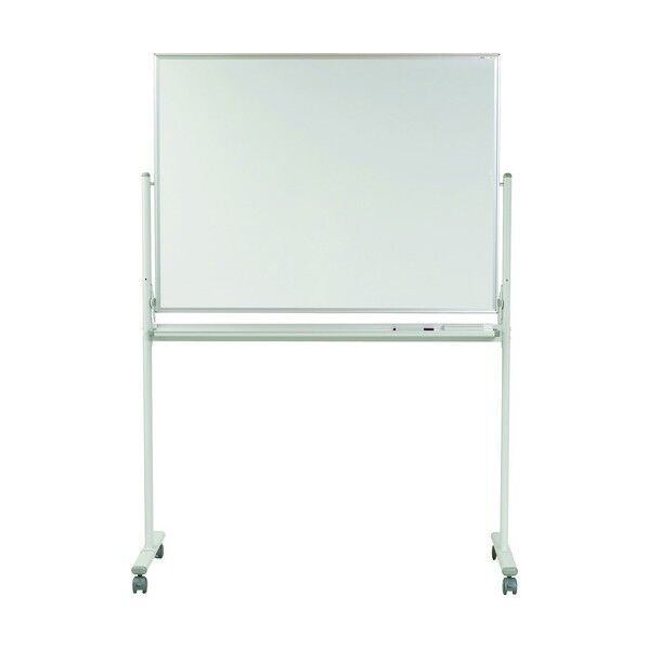 映写対応両面脚付ホワイトボード
