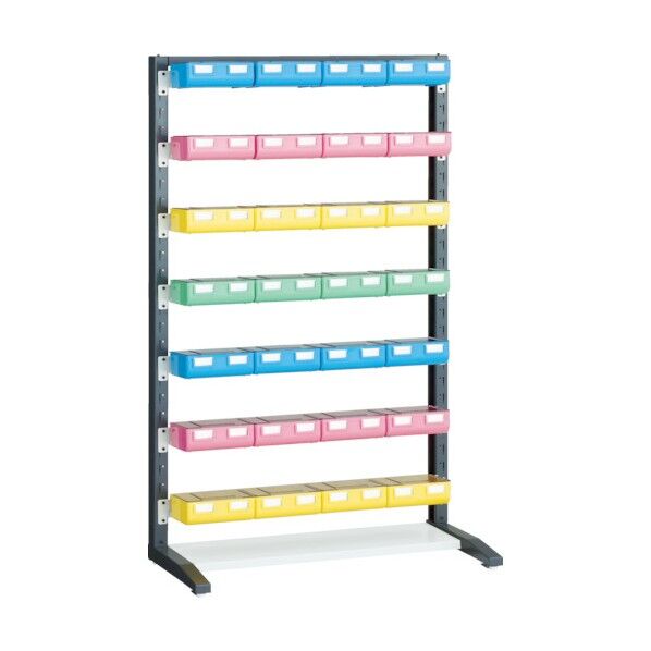 UPRラック H1450 ビン大青・赤・黄各8個 薄緑X4個付蓋付