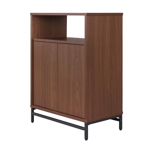 296849 ユニットキャビネット ウォールナット/ブラック UTC-590W-WNB   1点