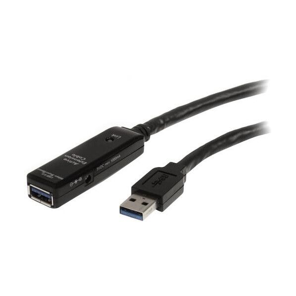 USBケーブル/A-A/10m/USB 3.0/アクティブ延長/オス・メス/BK USB3AAEXT10M 1本
