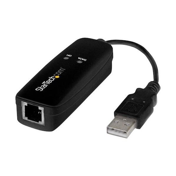 USB Faxモデムアダプター/USB 2.0/56K V92/外付けアナログモデム USB56KEMH2 1個