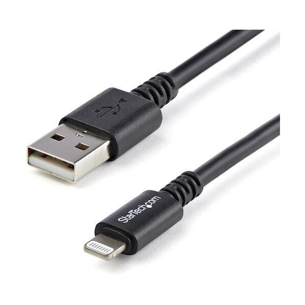 Lightningケーブル/USB-A/3m/480Mbps/Apple MFi認証/ブラック/iPhoneライトニング USBLT3MB   1本