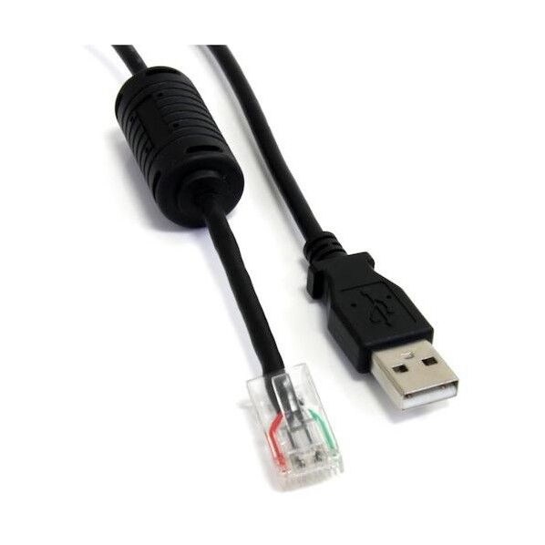 USB 2.0ケーブル/1.8m/Type-A - RJ45/APC UPS専用/AP9827互換/USB-UPS変換 USBUPS06 1本