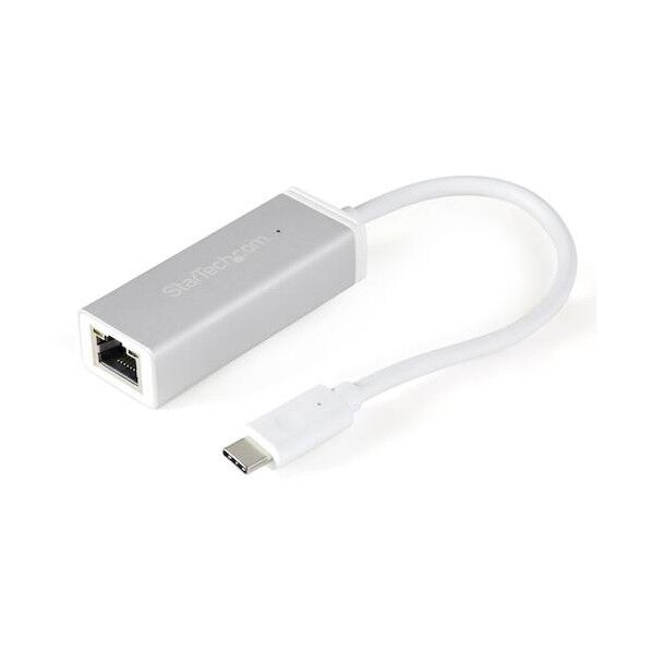 LANアダプター/USB-C/1x RJ45/10/100/1000 Mbps/シルバー US1GC30A   1個