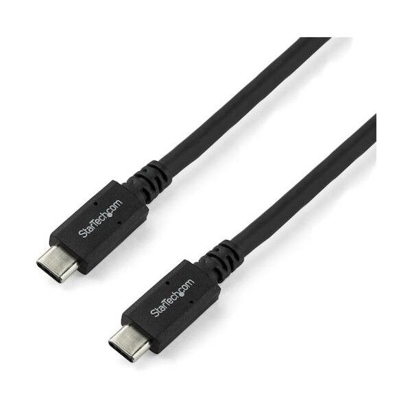 STARTEC.COM社 USBケーブル/C-C/1.8m/USB 3.0/5Gbps/オス・オス/ブラック USB315C5C6 1本