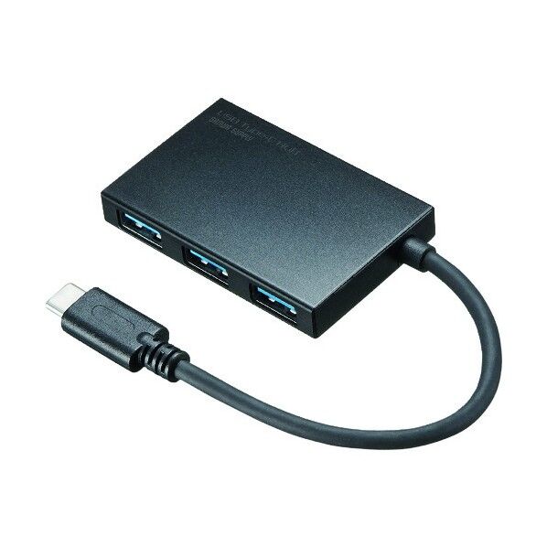 USBTypeCスリムハブ(4ポート) USB-3TCH9BK 1点