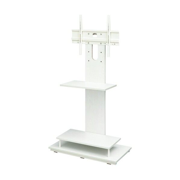 283143 スタンドテレビ台 ホワイト UTS-W75-W 1点