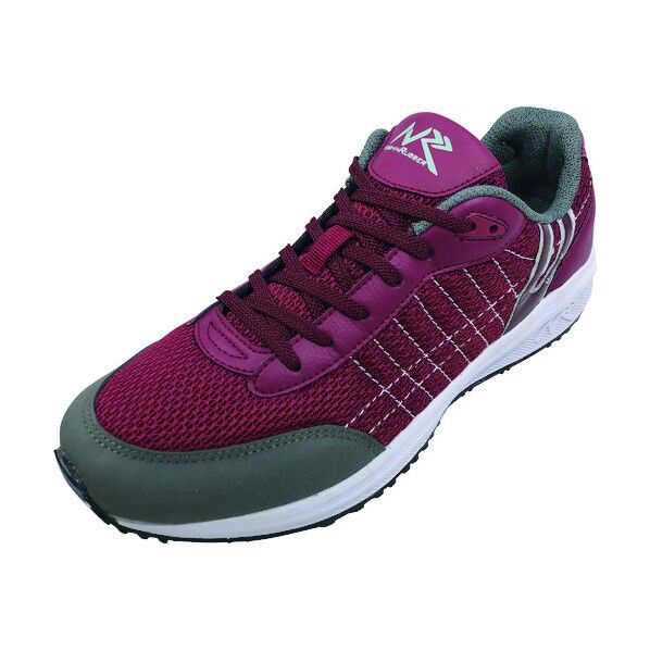 ハイパーV 先芯なしスニーカー(ヒモ) エンジ 27.5 #005 1足