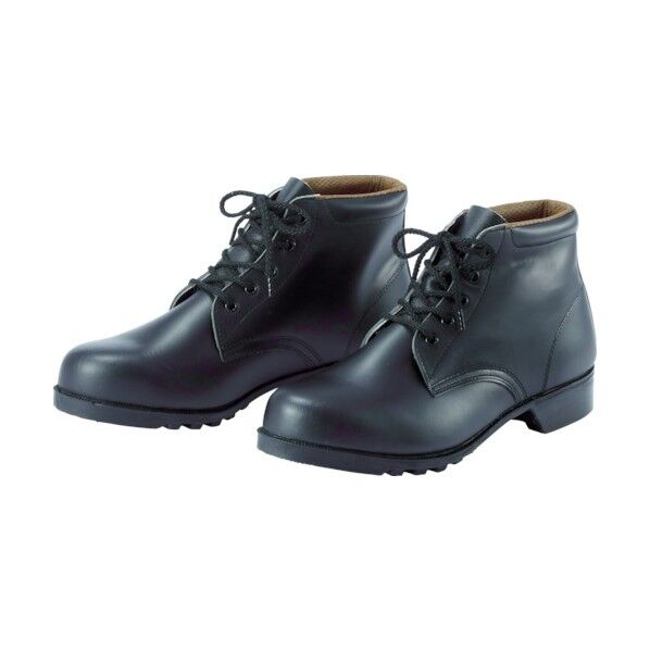 ゴム底安全靴中編上V26223.0CM V262-23.0 1