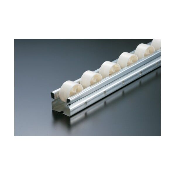 流動棚用ホイールコンベヤ樹脂製