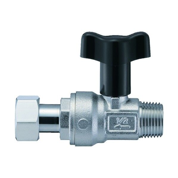 ナット付逆止付ボールバルブ V665BV-13 1