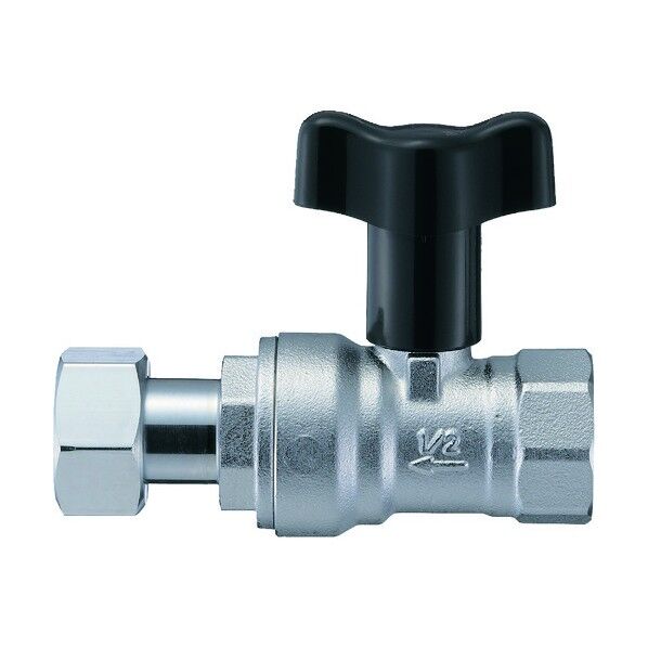 ナット付逆止付ボールバルブ V657BV-20 1