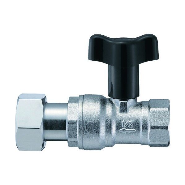 ナット付逆止付ボールバルブ V657BV-20×13 1