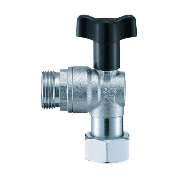 ナット付逆止付アングルボールバルブ V6270BV-20 1