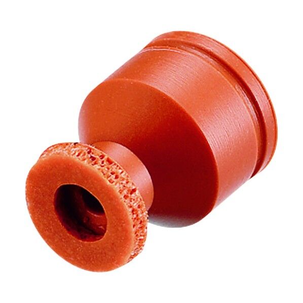 吸着パット・スポンジ付(シリコン・茶)