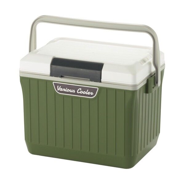 ベリアスクーラー 9L ホワイト/グリーン VAC-9WH/GR 1点