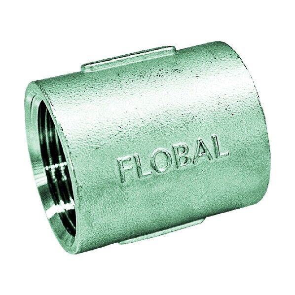 ねじ込み管継手 ソケット(リブ付) ステンレス