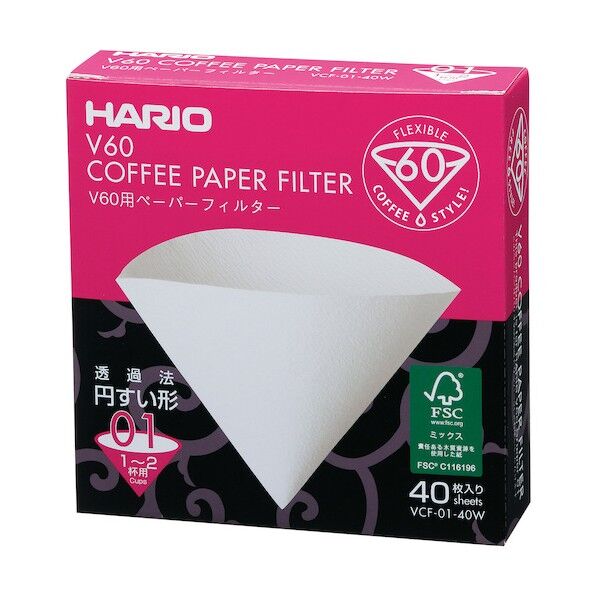 V60用ペーパーフィルター01W