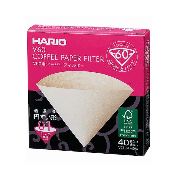 V60用ペーパーフィルター01M