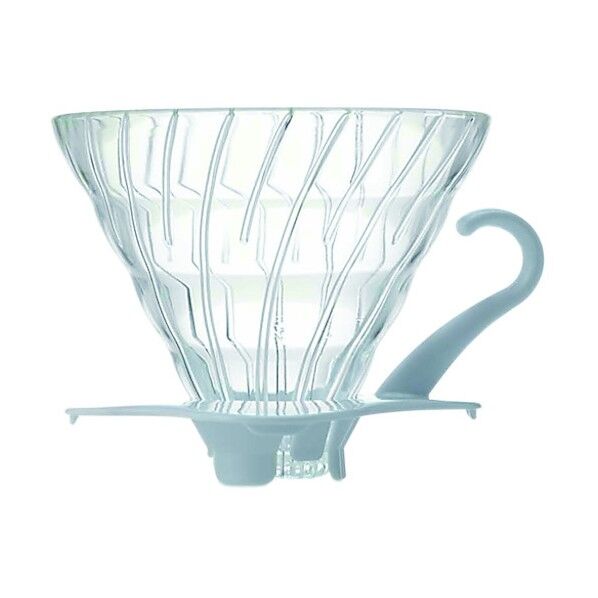 V60耐熱ガラス透過ドリッパー02 VDG-02W 1点