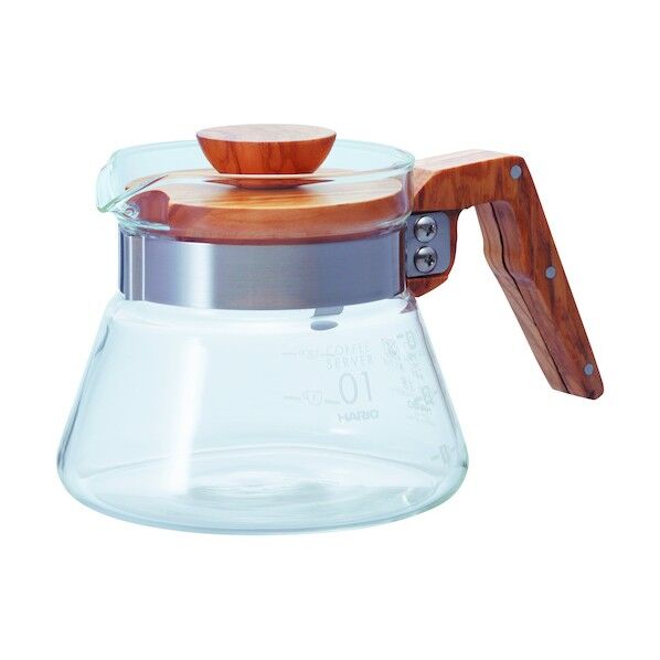 コーヒーサーバー400 オリーブウッド VCWN-40-OV 1個