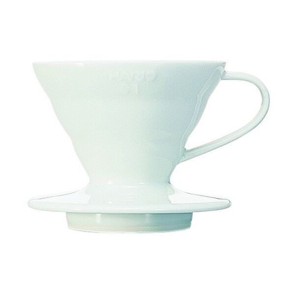 V60 透過ドリッパー01セラミックW VDC-01W 1個