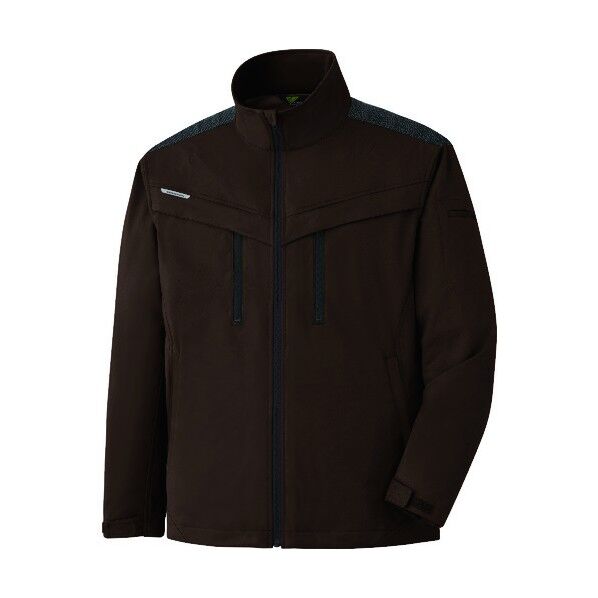 VERDEXCEL ストレッチ防寒ジャンパー VE2004 上 ブラウン S VE2004-UE-S 1着