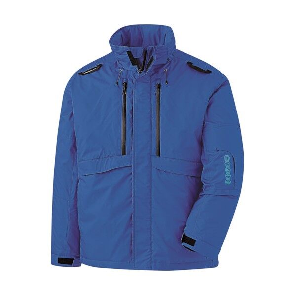 ベルデクセル ハーネス対応防寒ジャケット VE2053上 ブルー 4L VE2053UE-4L 1点