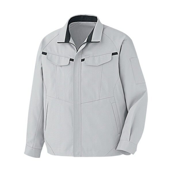 ベルデクセルフレックス 男女共用 ブルゾン VE661上 シルバーグレー×チャコール 5L VE661UE-5L 1点