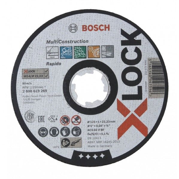 X-LOCK切断砥石 エキスパート マルチマテリアル用