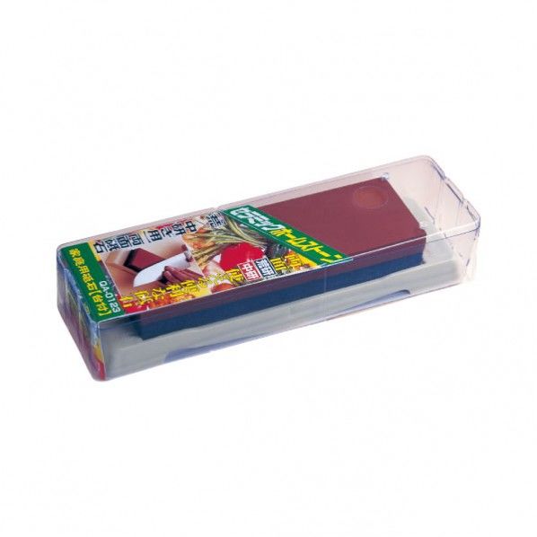 セラミックホームストーン(台付)荒・中砥石 #120/#1000 175×55×25mm QA-0123 1点