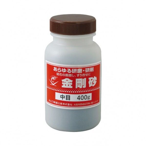 ナニワ研磨 金剛砂 C砂 中目 400g RA0120 1点