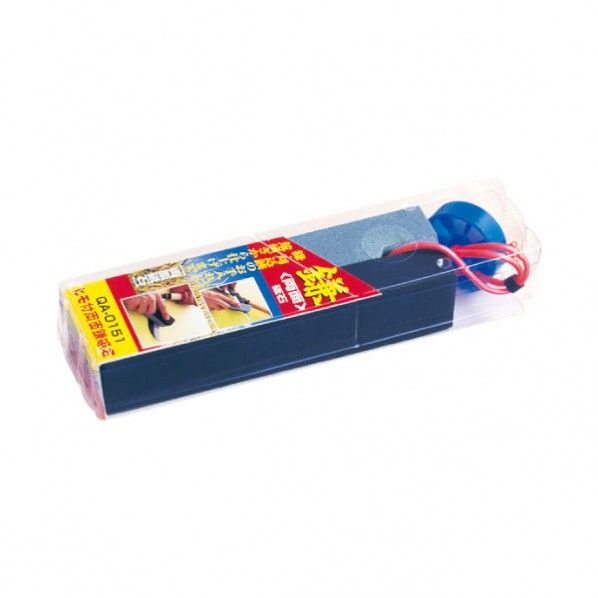 鎌砥石 荒・中砥石 #150/#800(黒:鋼付刃用) 133×40×28mm QA-0151 1点