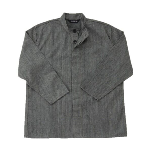 カイネックスジャケット(隠しボタンタイプ)難燃繊維 LL KT-371-LL 1着