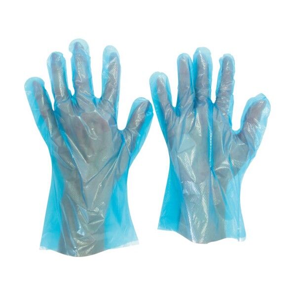 ポリエチレン使い捨て手袋片エンボス