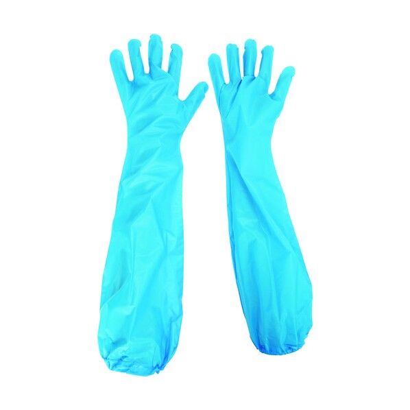 ポリエチレンディスポ手袋 ベルテ590N ロング60cm