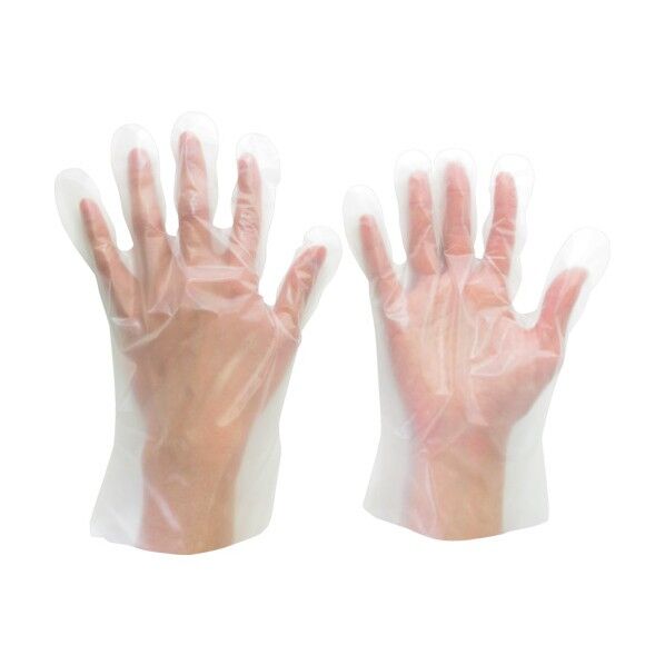 ポリエチレンディスポ手袋 ベルテ571 L VERTE571L 7186 200枚