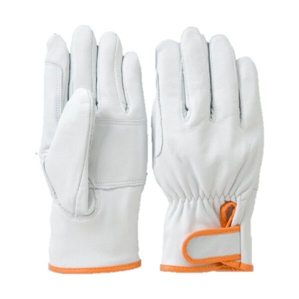 牛革レンジャーグローブ 当革付 ホワイト S R-3 1双