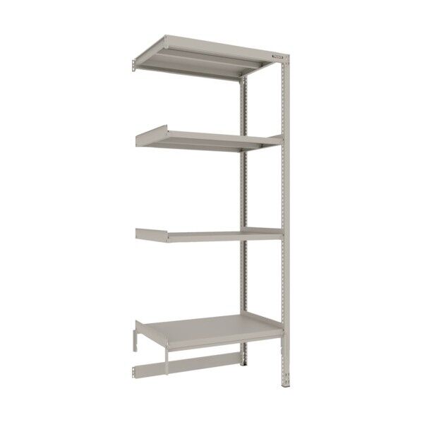 M2型軽中量棚 台車天板収納型 860X600XH2100 4段 連結 M2-DB7364B 1点