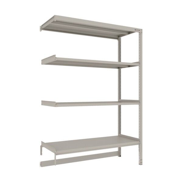 M2型軽中量棚 台車天板収納型 1460X600XH2100 4段 連結 M2-DB7564B 1点