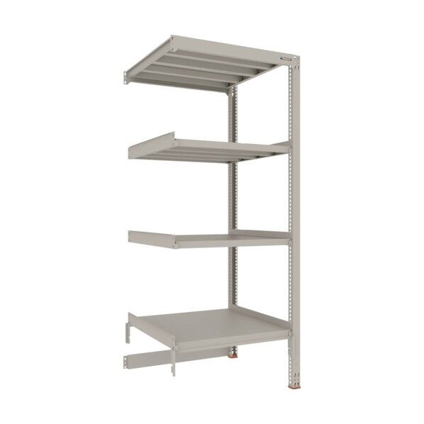 M3型中量棚 台車天板収納型 H2100XW900XD921 4段 連結 M3-DB7394B 1点