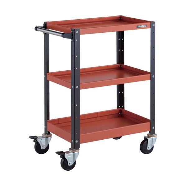 バーディワゴン 600X400XH880 浅2深1段 オレンジ/ブラック BDW-963F1-ORBK 1点