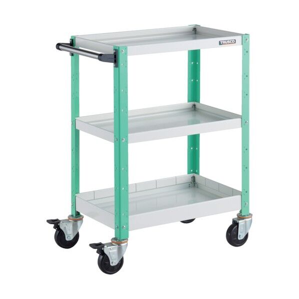 バーディワゴン 600X400XH880 浅2深1段 ホワイト/ヤンググリーン BDW-963F1-WYG 1点
