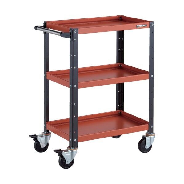 バーディワゴン 600X400XH880 3段 オレンジ/ブラック BDW-963-ORBK 1点