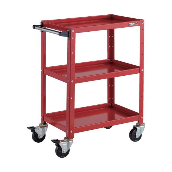 バーディワゴン 600X400XH880 3段 レッド BDW-963-RR 1点