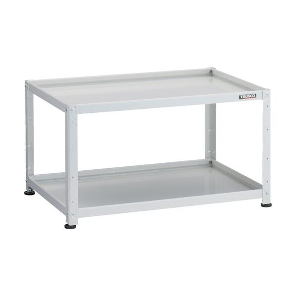 トラスコ(TRUSCO) バーディワゴン固定型 900X600 2段 W色 BDW-R692-W 1点