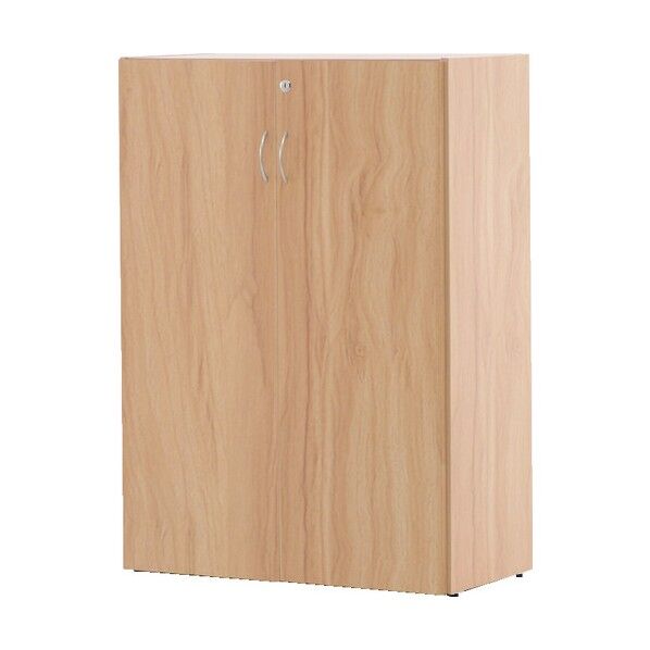 木製 両開き書庫 W820×D424×H1141 組立式