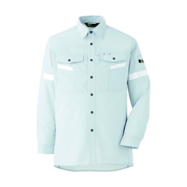 ミドリ安全 ベルデクセル帯電防止 反射材仕様 長袖シャツ VES2551上 3L VES2551UE3L 7186 1点