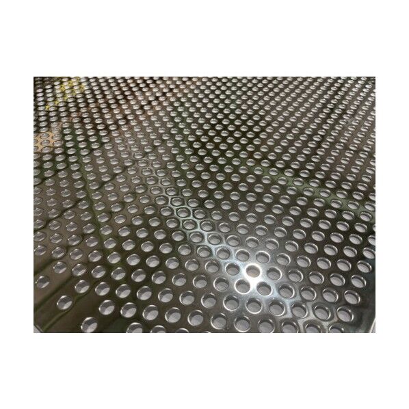 トラスコ(TRUSCO) ステンレスパンチングメタル1.5t D10P15 450X450 304BA1.5-D10-P15-450X450 1枚...